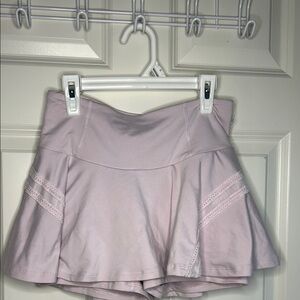 Free People Light Pink Athletic Skirt